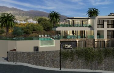 V-5 PRECIOSA VILLA EN CONSTRUCCION EN LAS LOMAS DE MIJAS